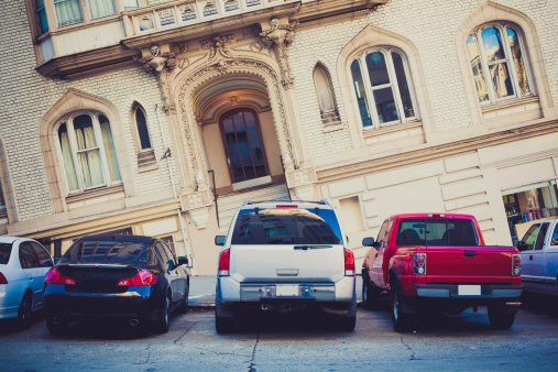 Houses of San Francisco, changed perspective