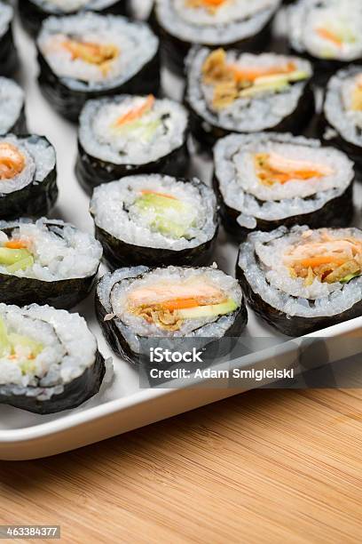 Japanese Lunch Stock Photo - Download Image Now - Appetizer, Avocado, Bamboo - Material