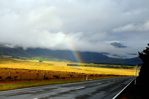 Rainbow stock photo