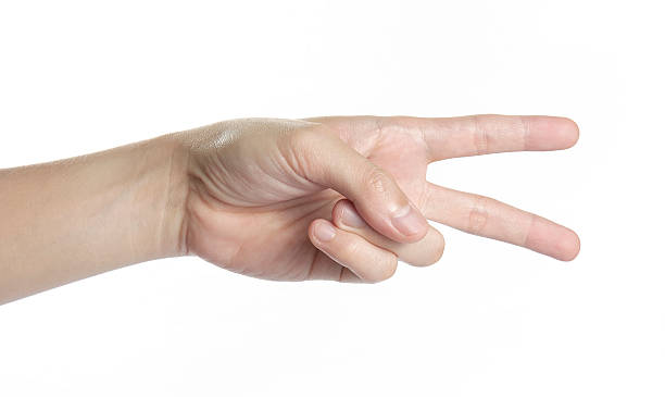 istock beautiful man hand for fight feeling 463391885