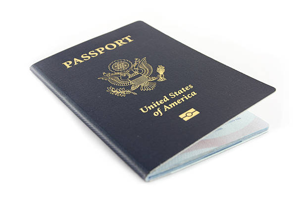 istock us passports over white background 463392923