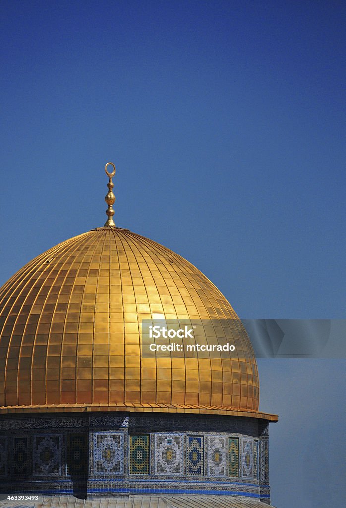 Cúpula da Rocha, Jerusalém - Foto de stock de Azul royalty-free