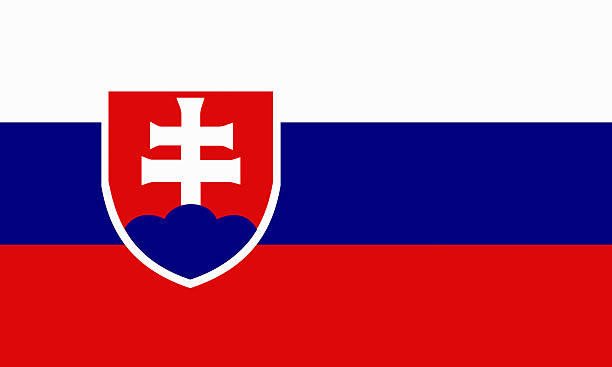 slovakian flag slovakian flag bratislava photos stock pictures, royalty-free photos & images
