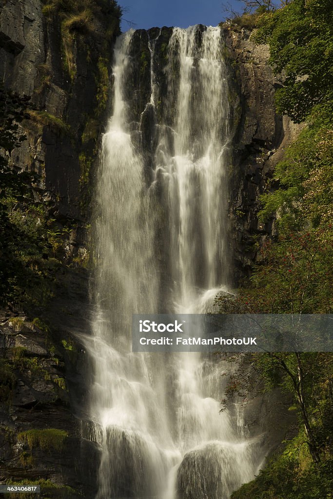 Pistyll Rhaeadr Waterfall, in Wales, United Kingdom Pistyll Rhaeadr (Welsh for spring of the waterfall) this waterfall is often claimed to be the highest in Wales and England, but there are others with a higher single drop. Awe Stock Photo