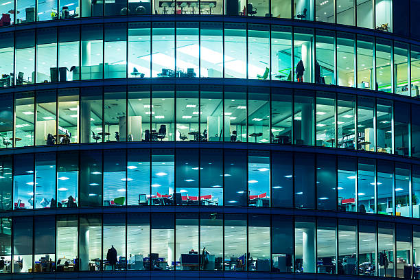 небоскрёб windows в london - office building стоковые фото и изображения