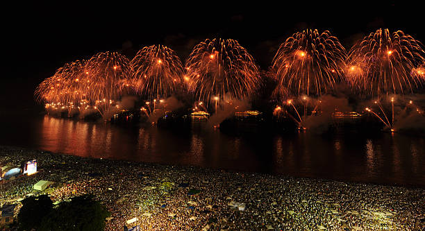 New Year´s Eve Party on Copacabana Beach