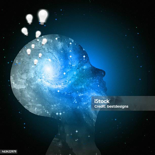 Universe Mind Stock Photo - Download Image Now - Journey, Mental Health, Astrology