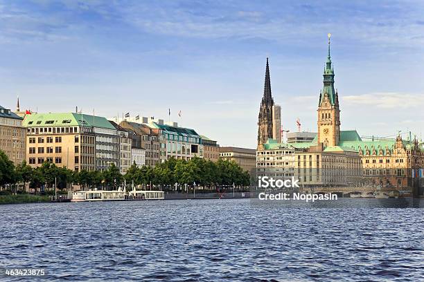 Hamburg City Germany Stock Photo - Download Image Now - Architecture, Building Exterior, City