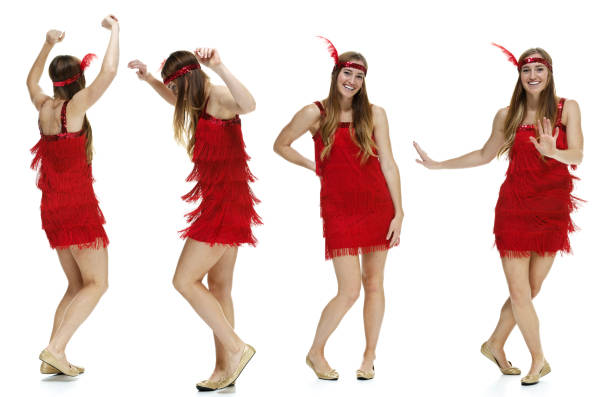 istock Multiple images of female dancing 463427917