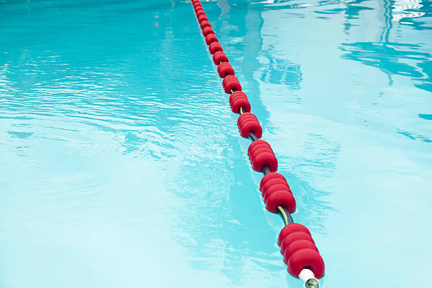istock Swimming pool and Buoy Lane Markers 463432057