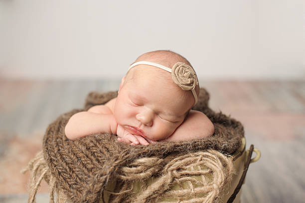 istock Sleeping Newborn Girl 463432255