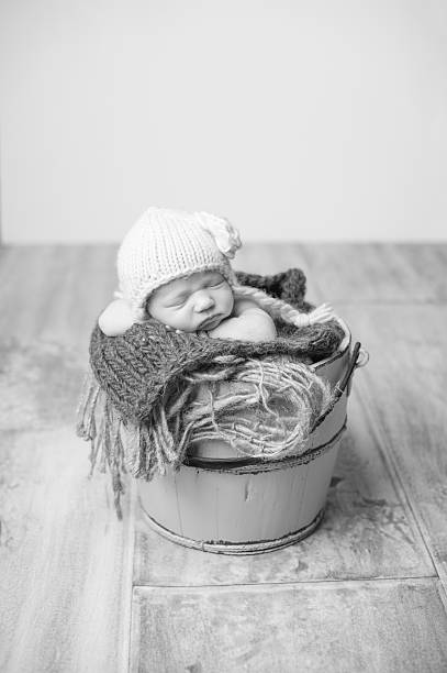 istock Sleeping Newborn Girl 463432471