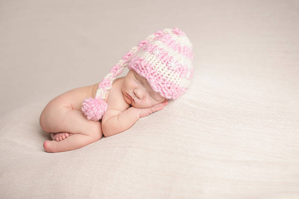istock Sleeping Newborn Girl 463432569