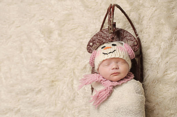 istock Aerial View of Newborn Sleeping 463432871