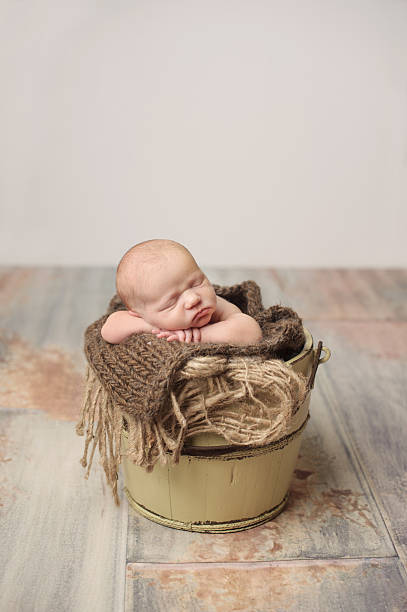 istock Sleeping Newborn Girl 463433063