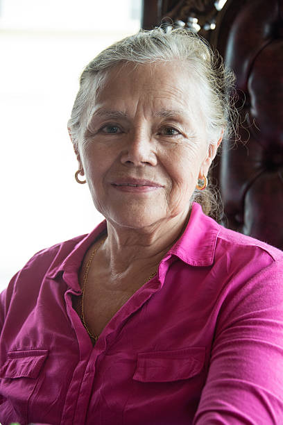 istock Smiling senior woman 463434899