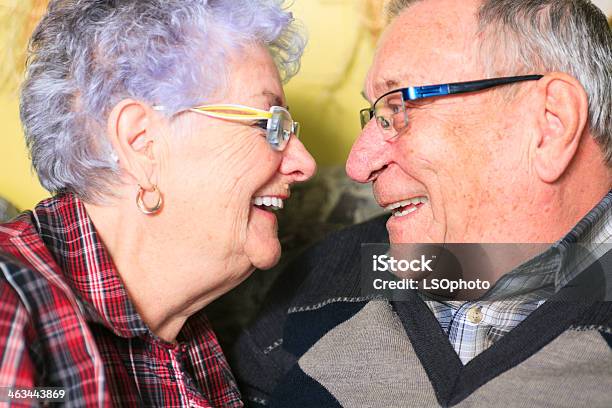 Senior Couple Fun Stock Photo - Download Image Now - 70-79 Years, 80-89 Years, Active Seniors