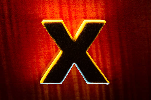 istock Wooden letter X 463444405