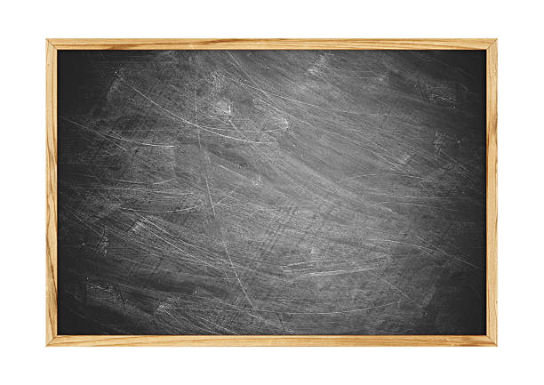 ブランク黒板 - blackboard chalk nobody blank ストックフォトと画像
