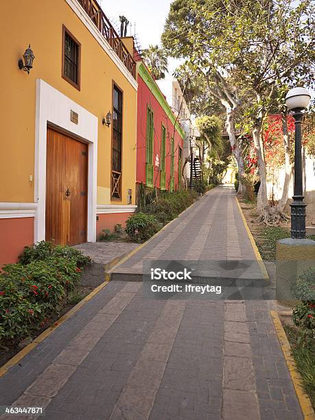 Neighborhood Walk Barranco District Lima Peru Stock Photo - Download Image Now - Lima - Peru, Ravine, Peru