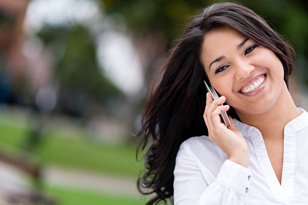 istock Woman talking on the phone 463449195