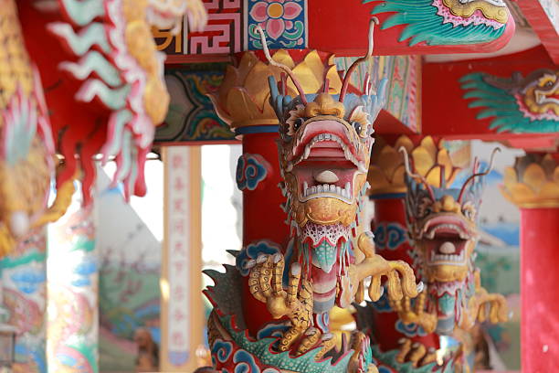 istock The golden China dragon 2 463455637