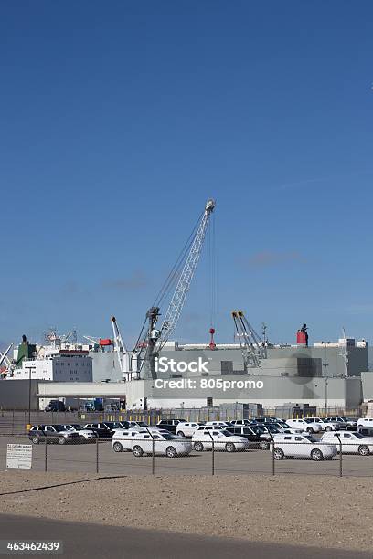 Unloading Cargo From Ship Stock Photo - Download Image Now - Activity, Car, Cargo Container