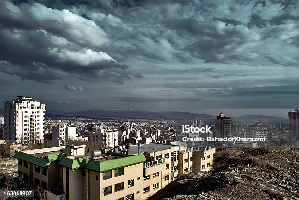 Roof Of Tehran Stock Photo - Download Image Now - Apartment, Building Exterior, Built Structure