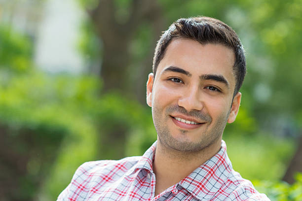 istock Portrait of a laughing young man. 463478119