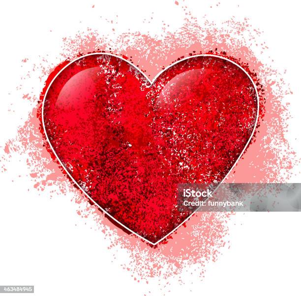 Heart Shape Tracing Stock Illustration - Download Image Now - Abstract, Backgrounds, Blank