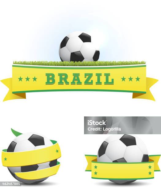 Vetores de Copa Do Mundo De Futebol Brasil 2014 e mais imagens de Futebol - Futebol, Placa, Evento de futebol internacional