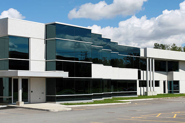 istock New Modern Industrial or Commercial Building 463489187