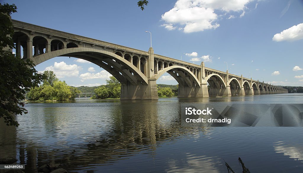 Columbia-Wrightsville ponte, in Pennsylvania - Foto stock royalty-free di Pennsylvania