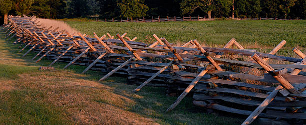istock Farm Rail Fence 463490303