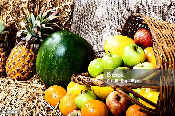 Ripe And Ready To Eat Fresh Fruit At Farmers Market Stock Photo - Download Image Now