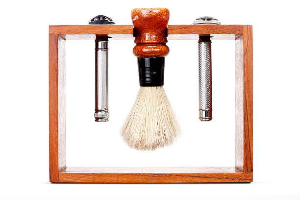 istock Classic wet shaving equipment 463495407