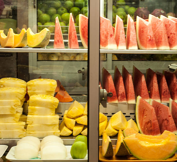 istock Cut Fruit for Sale in the fresh-fruit stall 463498167
