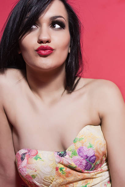 istock Attractive young woman in a bathing suit 463512641
