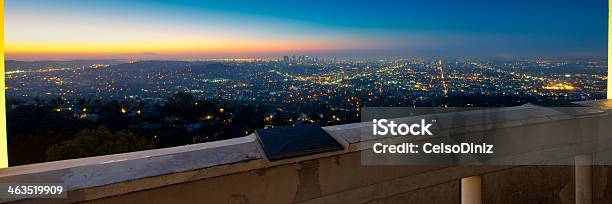 Los Angeles As Seen From The Griffith Observatory Stock Photo - Download Image Now - Architecture, Built Structure, City