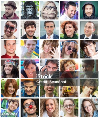 istock Friends Profiles on Social Network 463540505