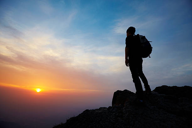istock sunrise on top of mountain 463542339