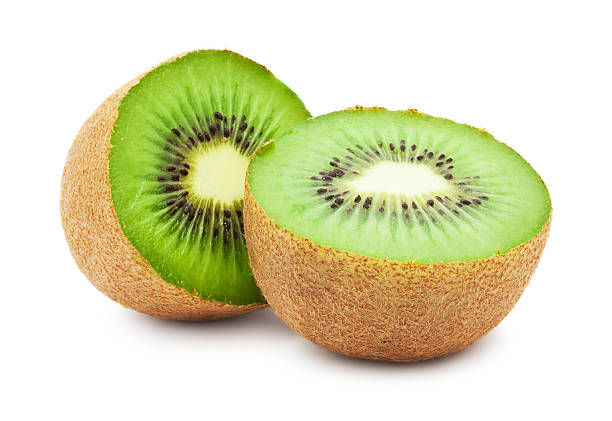 Kiwi Fresh juicy kiwi isolated on white background kiwi fruit stock pictures, royalty-free photos & images