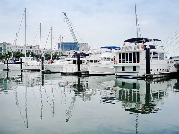 Marina at Keppel Bay is the truly waterfront district with breathtaking sea views, Singapore.