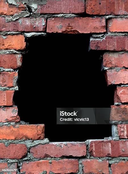 Wall Stock Photo - Download Image Now - Brick Wall, Hole, Adversity