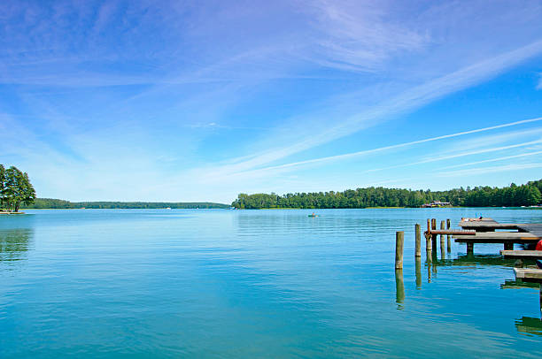 istock Lake White Augustowskie. Augustow. 463559487