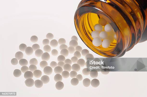 Alternative Medicine Stock Photo - Download Image Now - Capsule - Medicine, Homeopathic Medicine, Pill