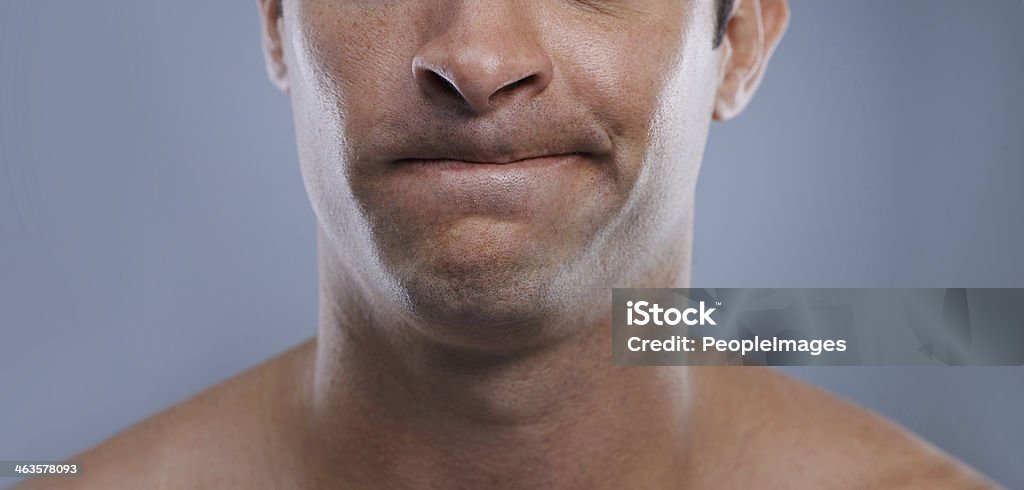 So nahe. - Lizenzfrei Menschliches Gesicht Stock-Foto