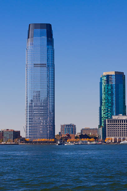 istock Goldman Sachs Tower and Jersey City Skyline. 463580323