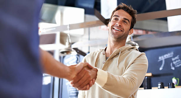 istock Running in to an old friend 463587741
