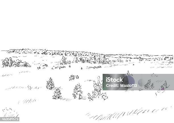 Field Stock Illustration - Download Image Now - Agricultural Field, Rough, Agriculture